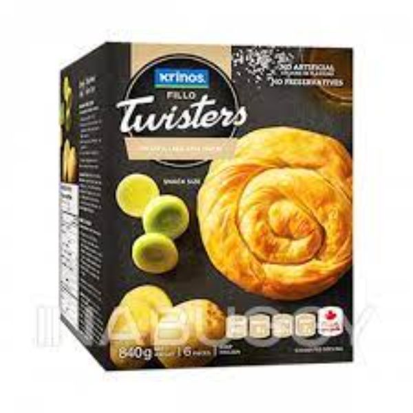 Krinos Fillo Twisters Patato and Leek 840gr